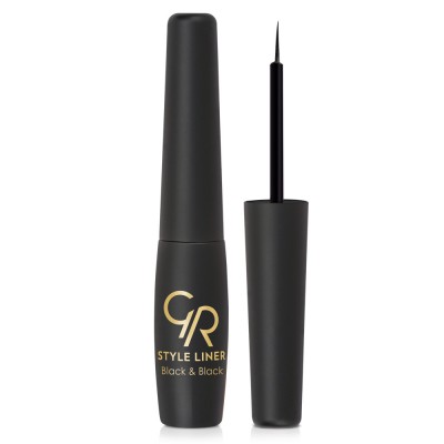 GOLDEN ROSE Style Liner Black & Black